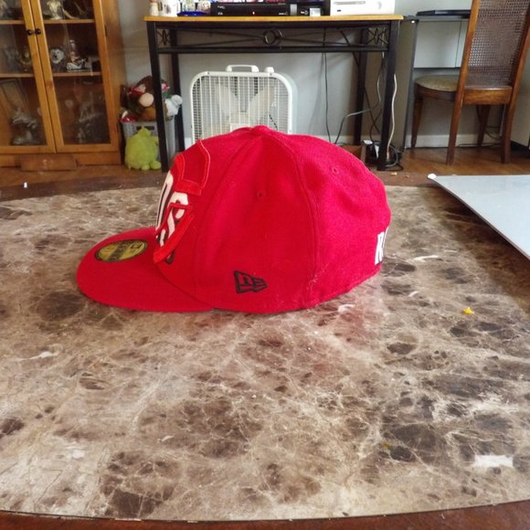 New Era 59 fifty Cincinnati Reds Baseball Hat - Picture 4 of 5